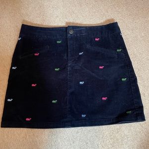Embroidered Corduroy Whale Skirt Vineyard Vines